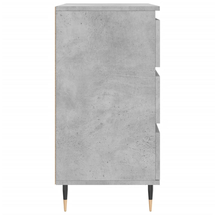 skænk 60x35x70 cm konstrueret træ betongrå