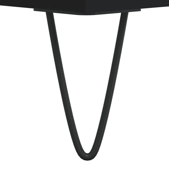 skænk 60x35x70 cm konstrueret træ sort