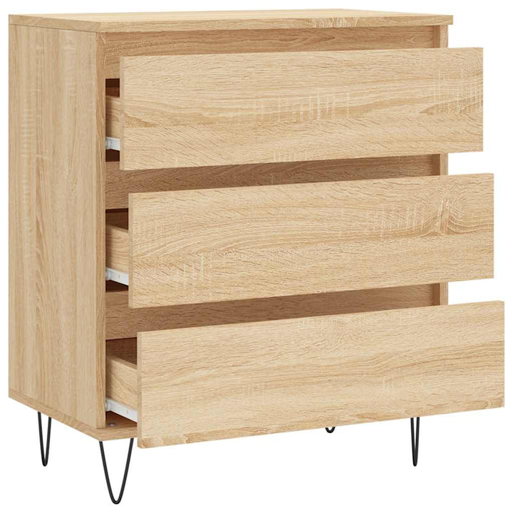 skænk 60x35x70 cm konstrueret træ sonoma-eg