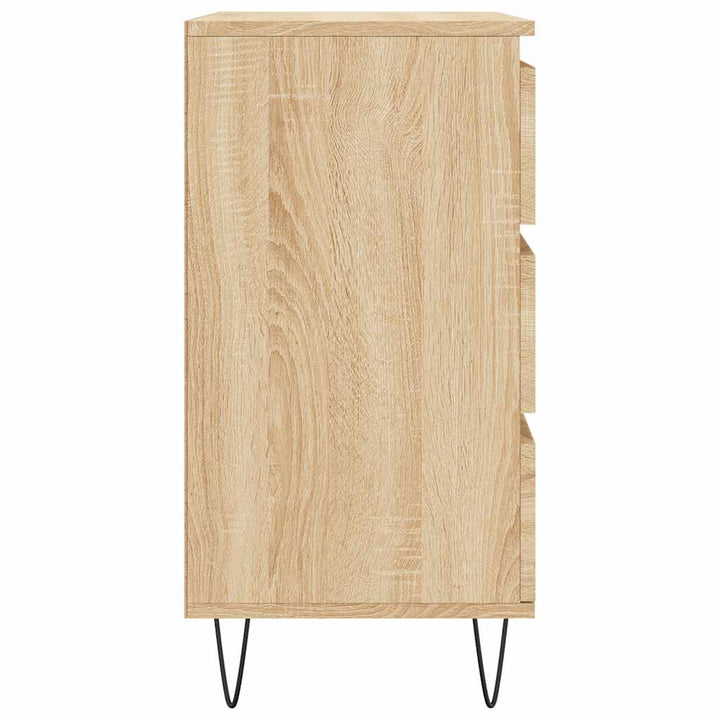 skænk 60x35x70 cm konstrueret træ sonoma-eg