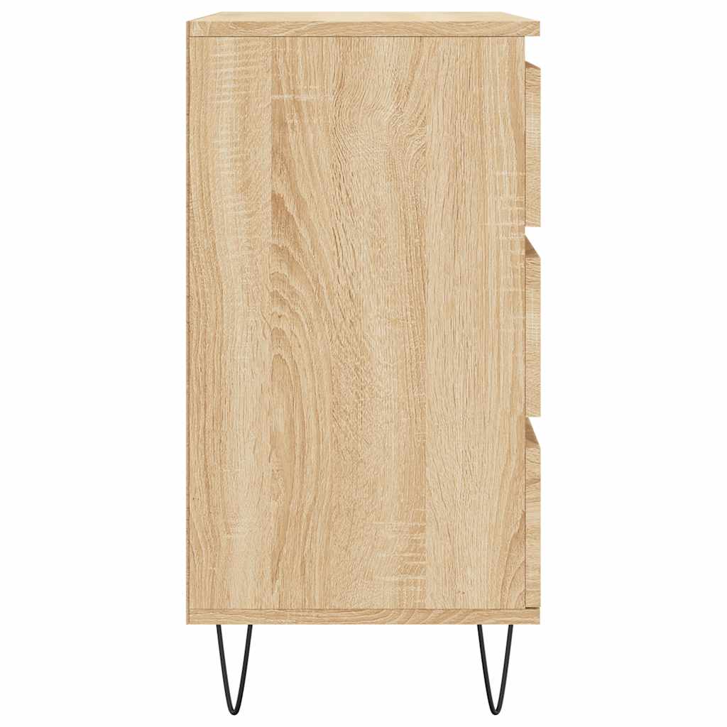 skænk 60x35x70 cm konstrueret træ sonoma-eg