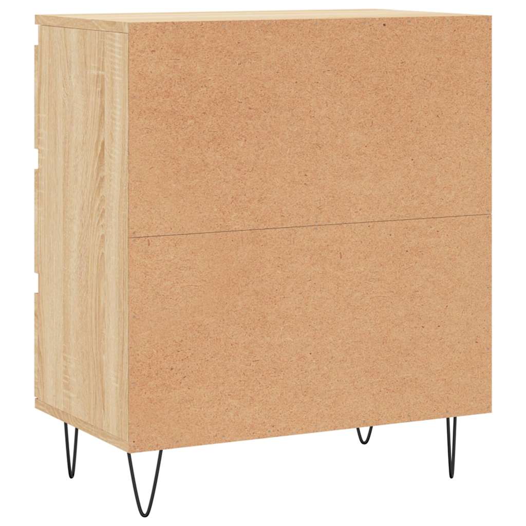 skænk 60x35x70 cm konstrueret træ sonoma-eg