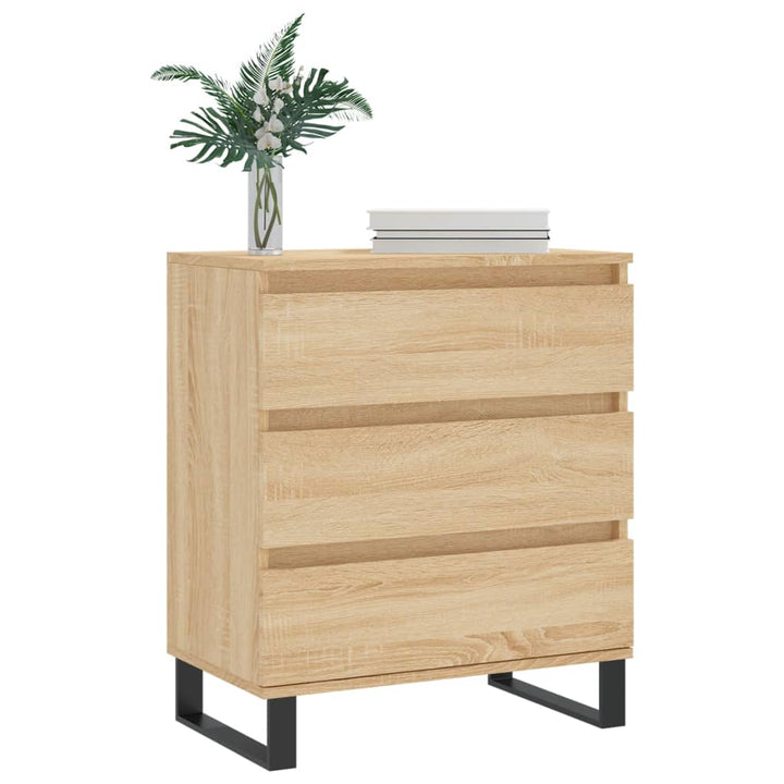 skænk 60x35x70 cm konstrueret træ sonoma-eg
