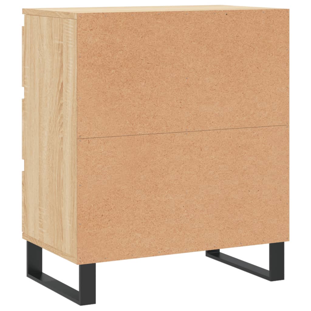 skænk 60x35x70 cm konstrueret træ sonoma-eg