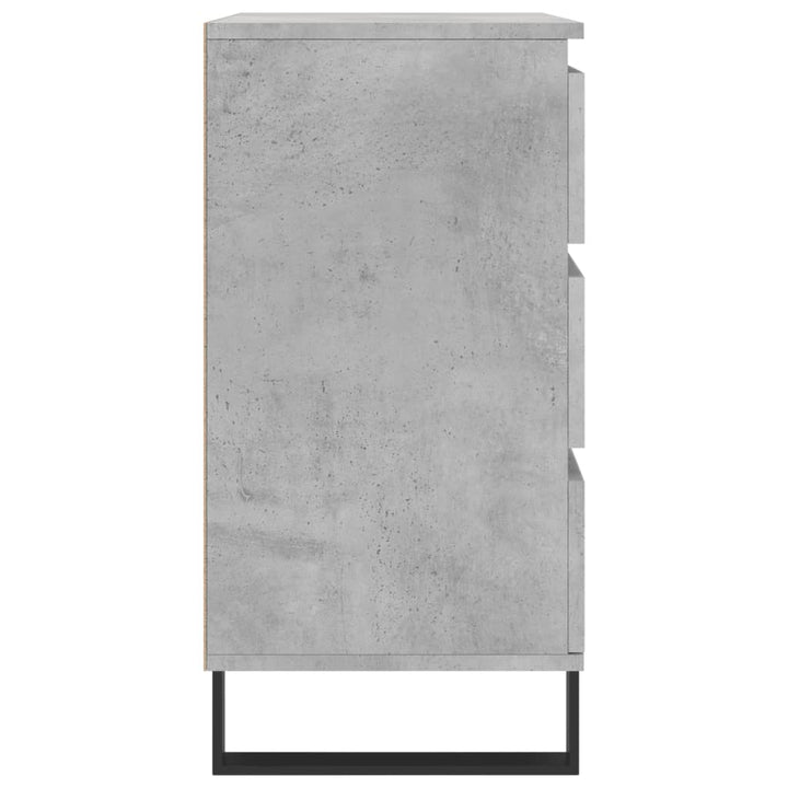 skænk 60x35x70 cm konstrueret træ betongrå