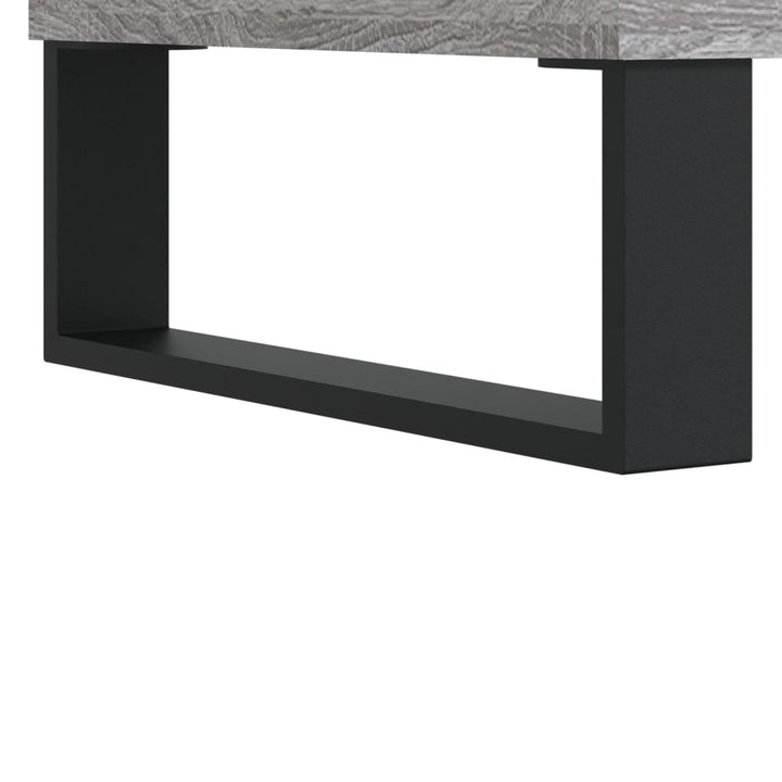 skænk 60x35x70 cm konstrueret træ grå sonoma-eg