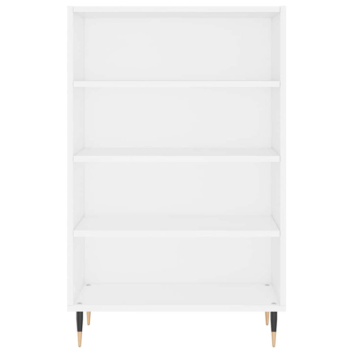 skab 57x35x90 cm konstrueret træ hvid