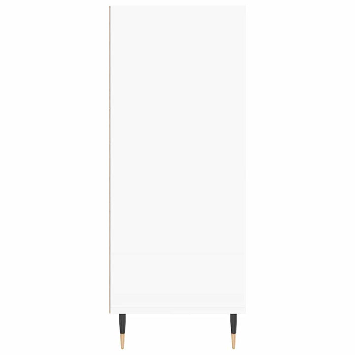 skab 57x35x90 cm konstrueret træ hvid