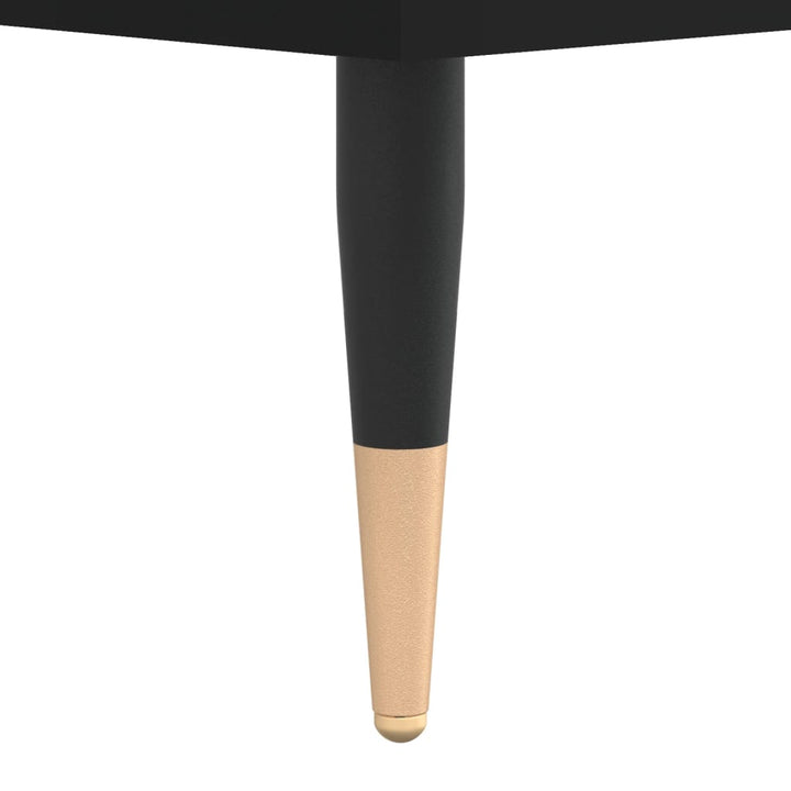 højskab 57x35x90 cm konstrueret træ sort