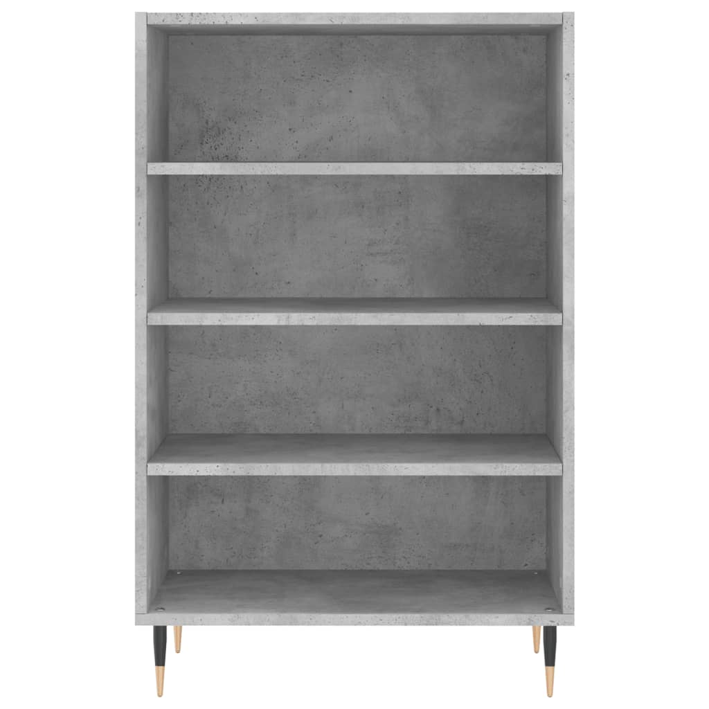skab 57x35x90 cm konstrueret træ betongrå