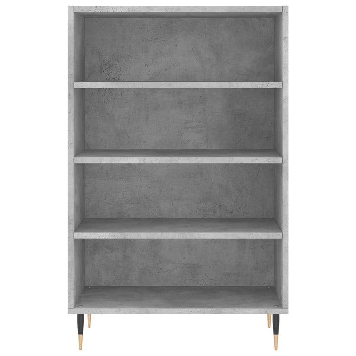 skab 57x35x90 cm konstrueret træ betongrå