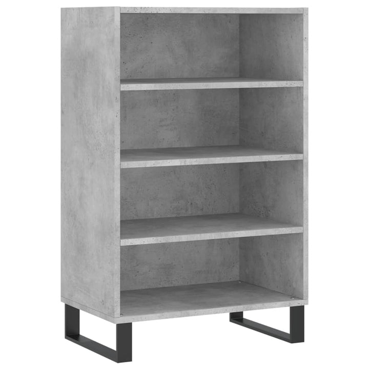 skab 57x35x90 cm konstrueret træ betongrå