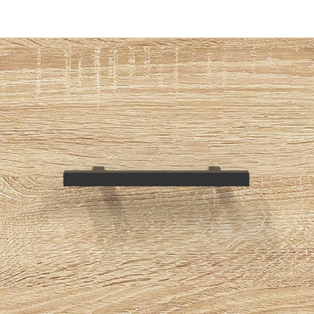 sengebord 40x35x47,5 cm konstrueret træ sonoma-eg