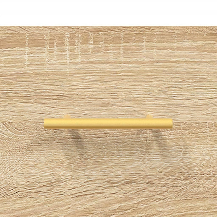 sengebord 40x35x47,5 cm konstrueret træ sonoma-eg