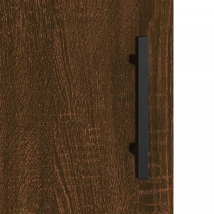 sengeborde 2 stk. 40x40x50 cm konstrueret træ brunt egetræ