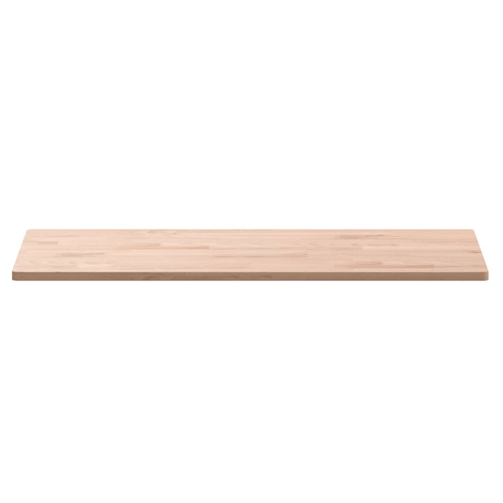 bordplade 80x40x1,5 cm rektangulær massivt bøgetræ