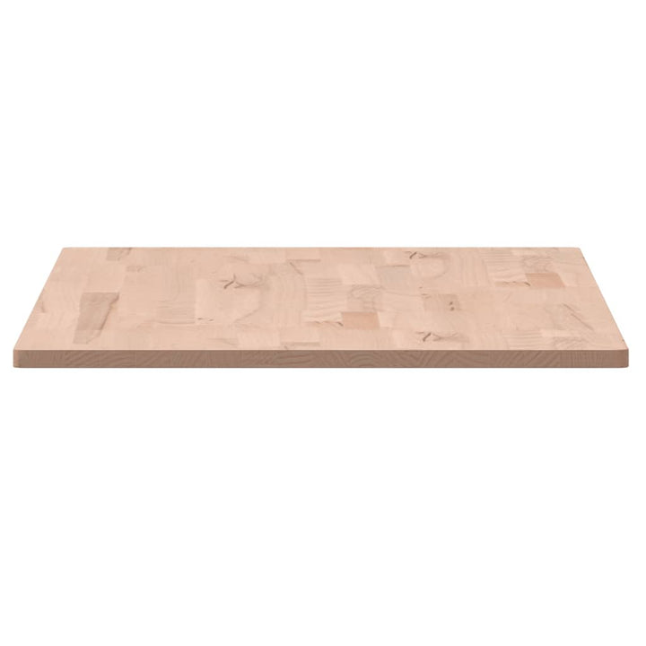 bordplade 80x40x1,5 cm rektangulær massivt bøgetræ