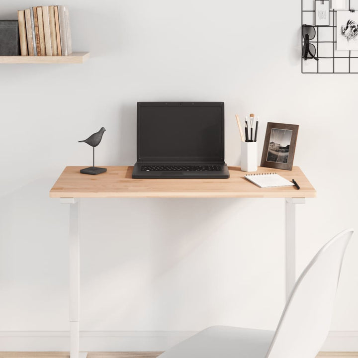 bordplade 80x40x1,5 cm rektangulær massivt bøgetræ