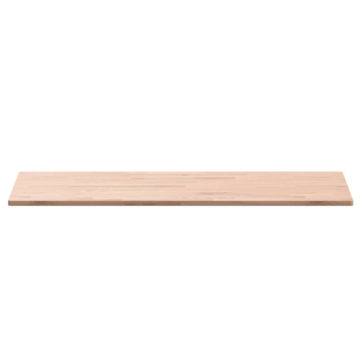 bordplade 100x50x1,5 cm rektangulær massivt bøgetræ