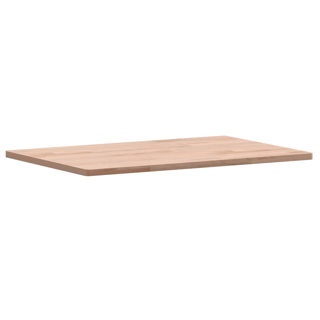 bordplade 60x40x1,5 cm rektangulær massivt bøgetræ