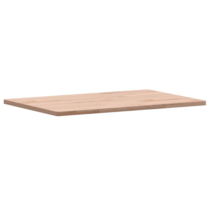 bordplade 60x40x1,5 cm rektangulær massivt bøgetræ