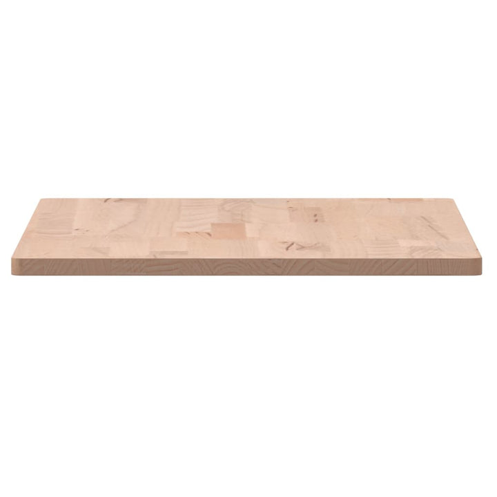 bordplade 60x40x1,5 cm rektangulær massivt bøgetræ