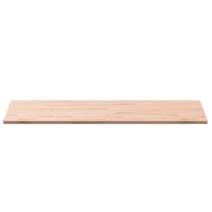 bordplade 100x60x1,5 cm rektangulær massivt bøgetræ