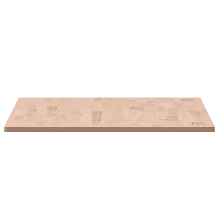 bordplade 100x60x1,5 cm rektangulær massivt bøgetræ