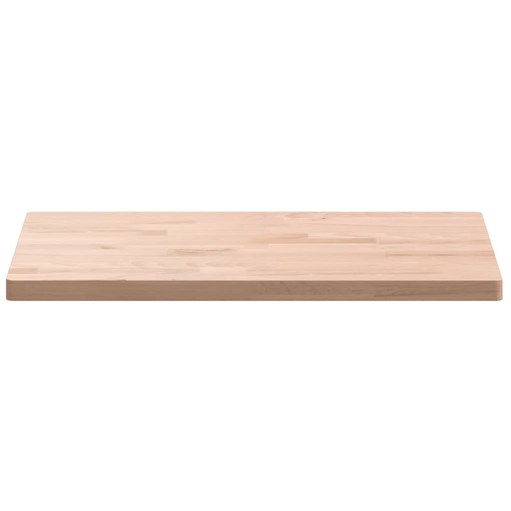 bordplade 60x40x2,5 cm rektangulær massivt bøgetræ
