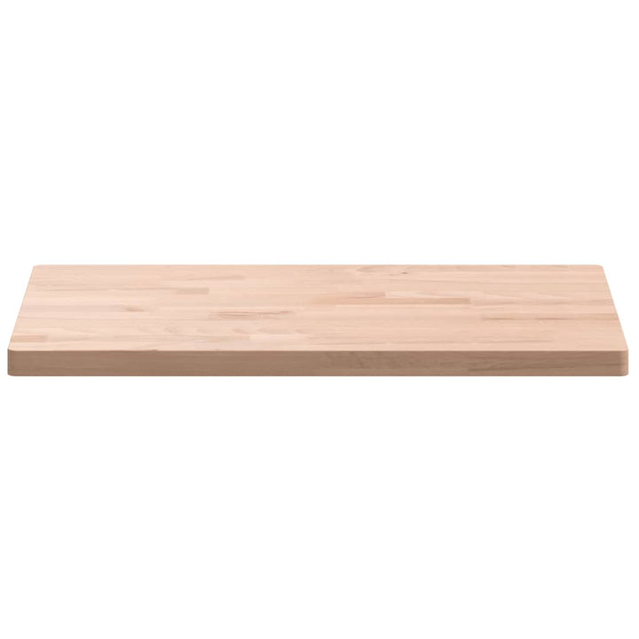 bordplade 60x40x2,5 cm rektangulær massivt bøgetræ