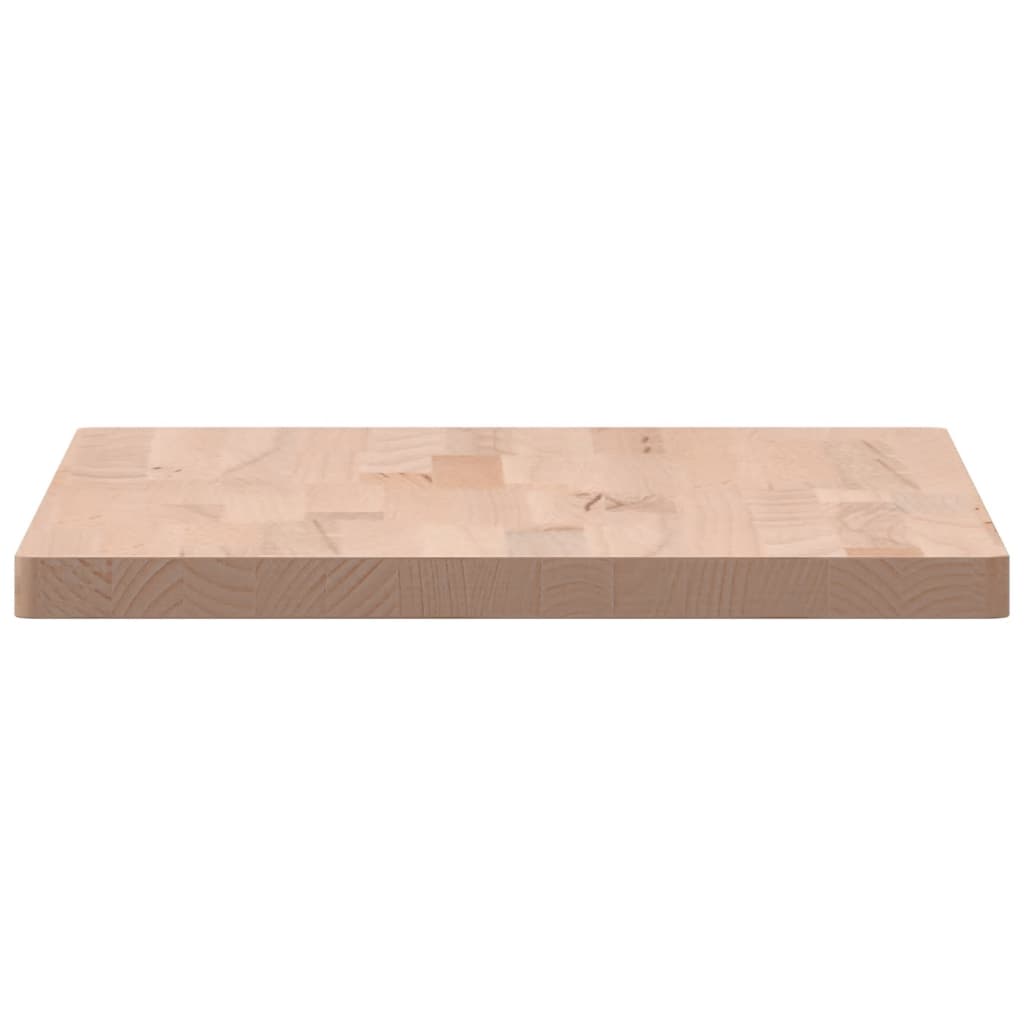 bordplade 60x40x2,5 cm rektangulær massivt bøgetræ