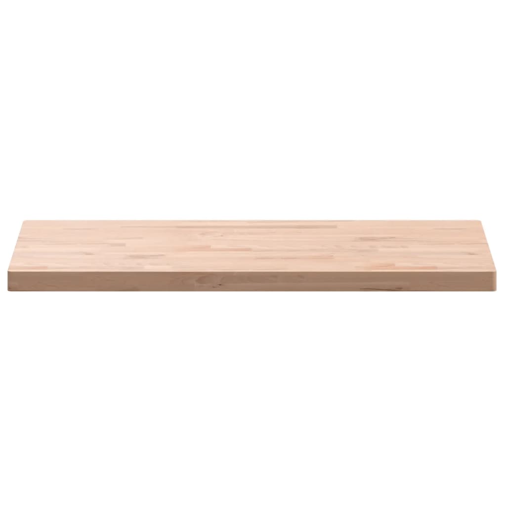 bordplade 100x50x4 cm rektangulær massivt bøgetræ