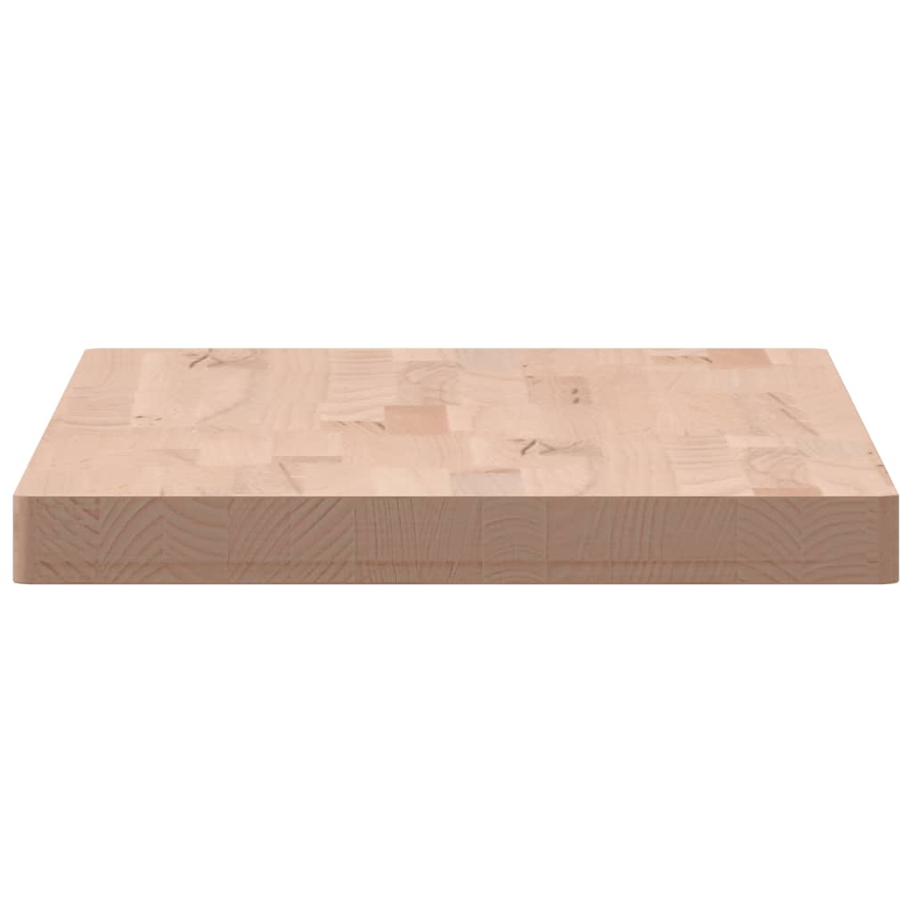 bordplade 100x50x4 cm rektangulær massivt bøgetræ