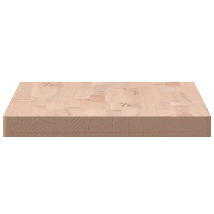 bordplade 100x50x4 cm rektangulær massivt bøgetræ