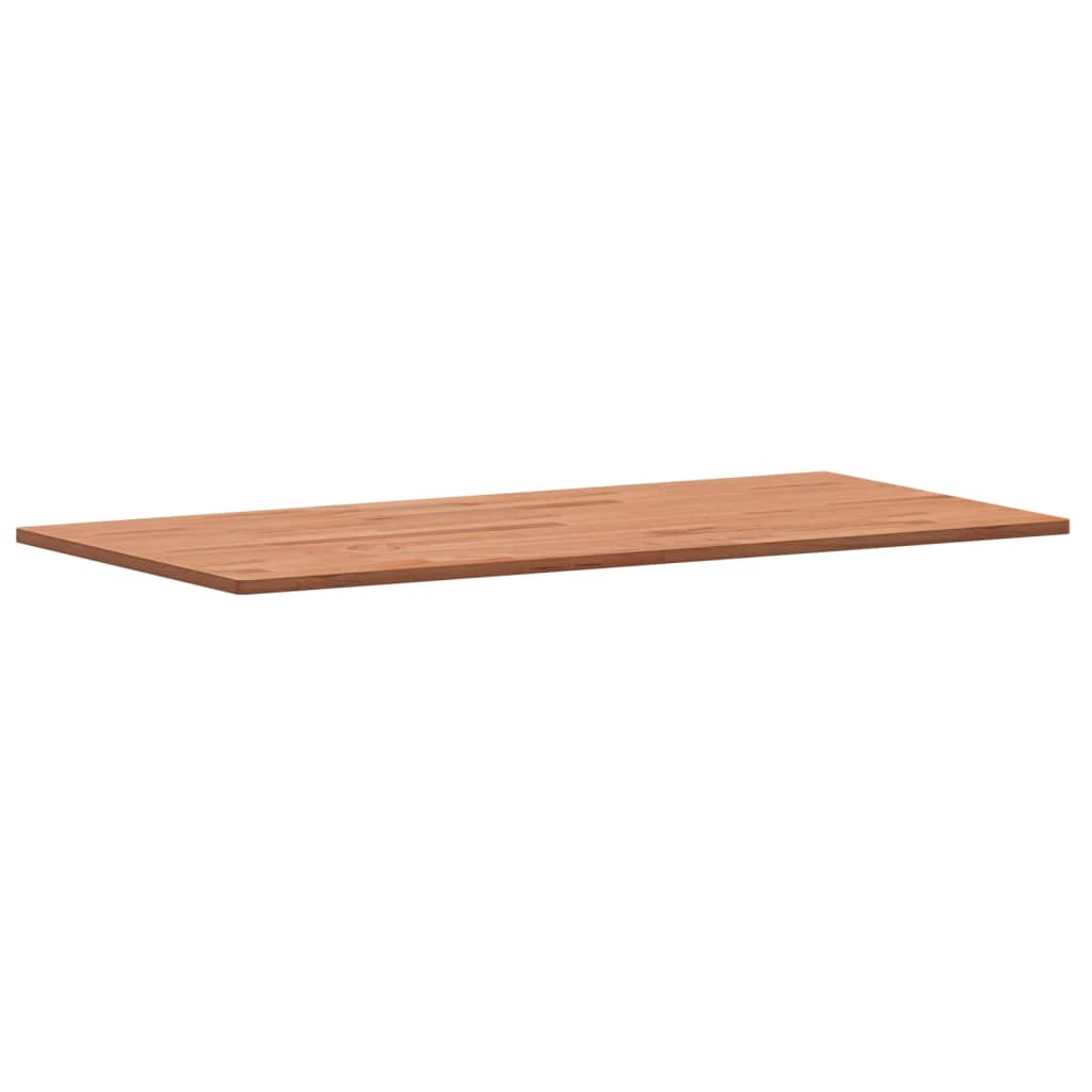 bordplade 80x40x1,5 cm rektangulær massivt bøgetræ