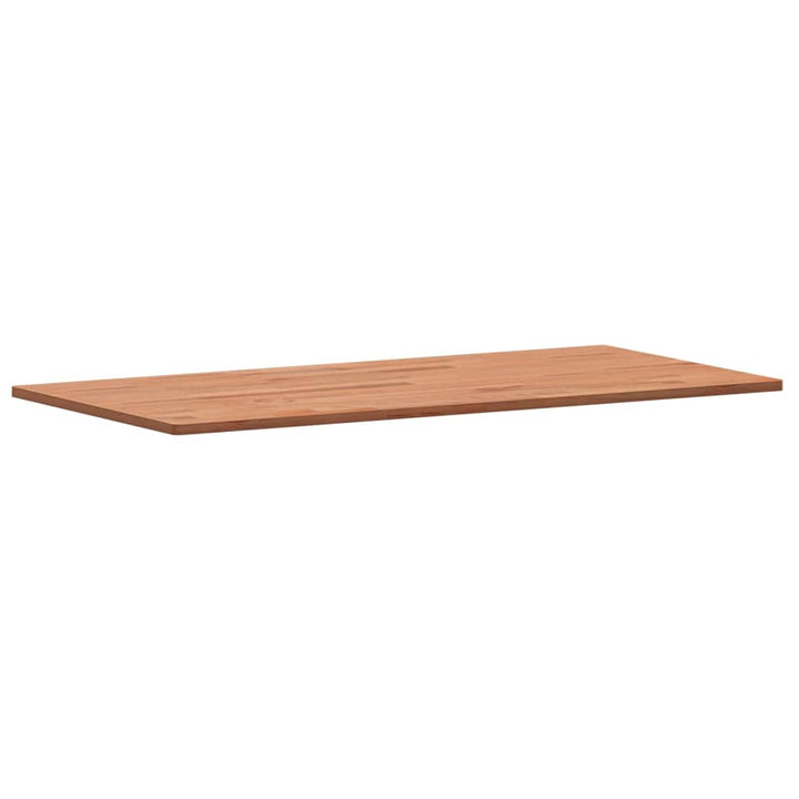 bordplade 80x40x1,5 cm rektangulær massivt bøgetræ