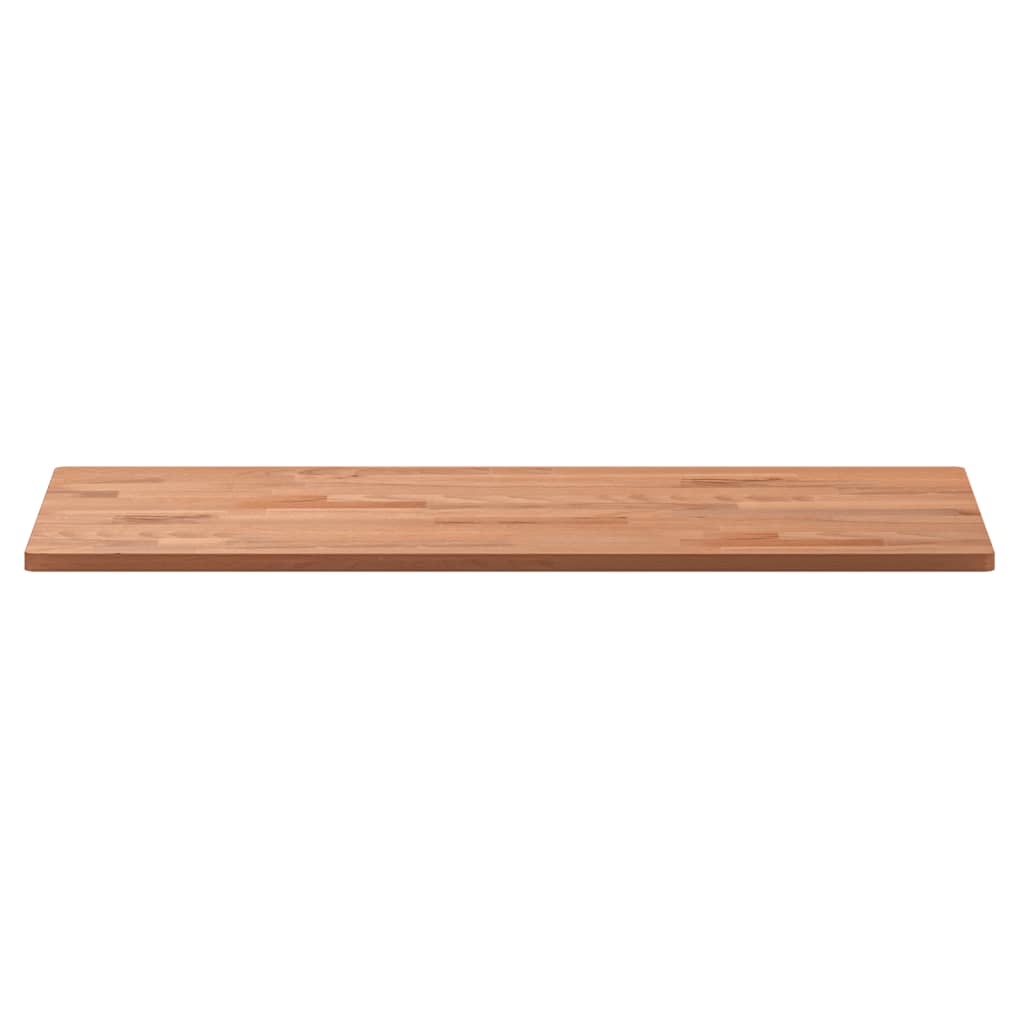 bordplade 80x40x1,5 cm rektangulær massivt bøgetræ