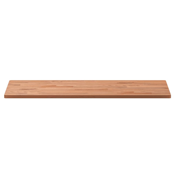bordplade 80x40x1,5 cm rektangulær massivt bøgetræ