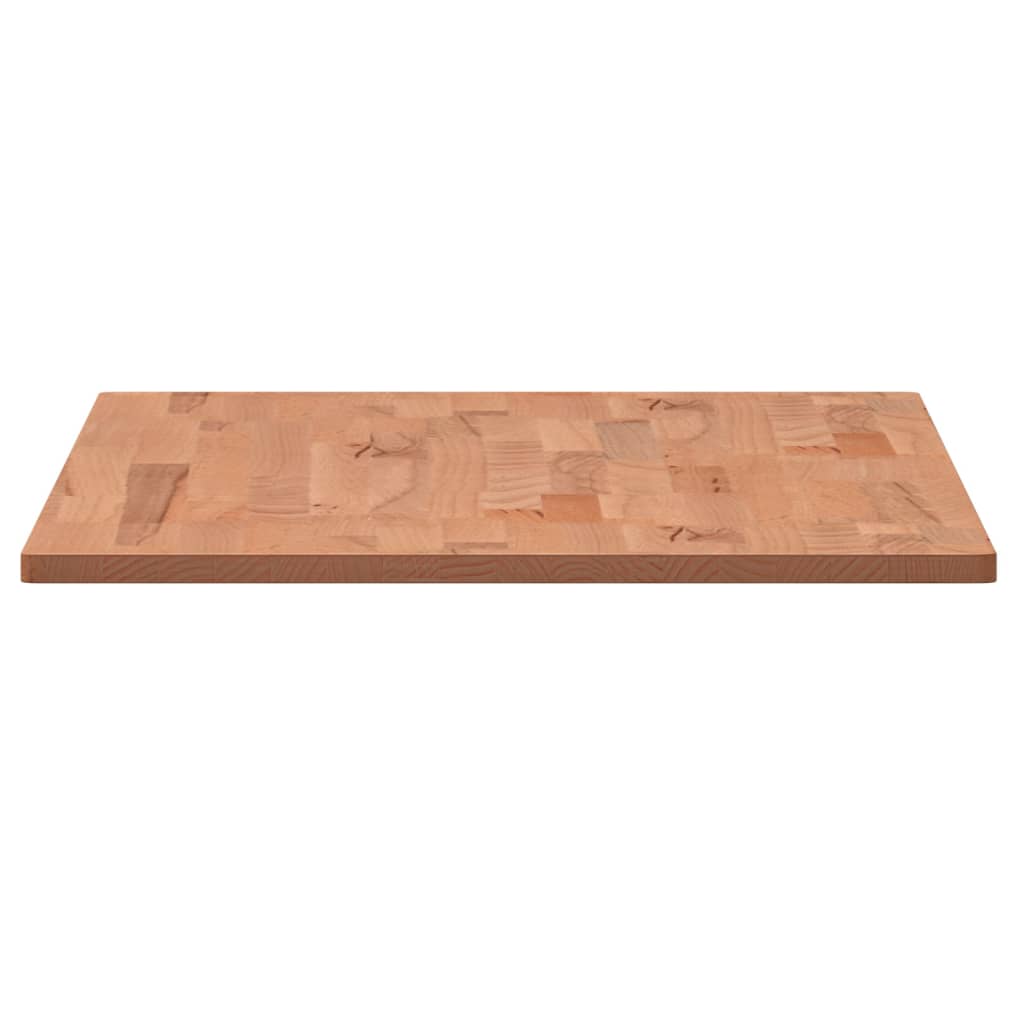 bordplade 80x40x1,5 cm rektangulær massivt bøgetræ