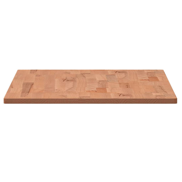bordplade 80x40x1,5 cm rektangulær massivt bøgetræ