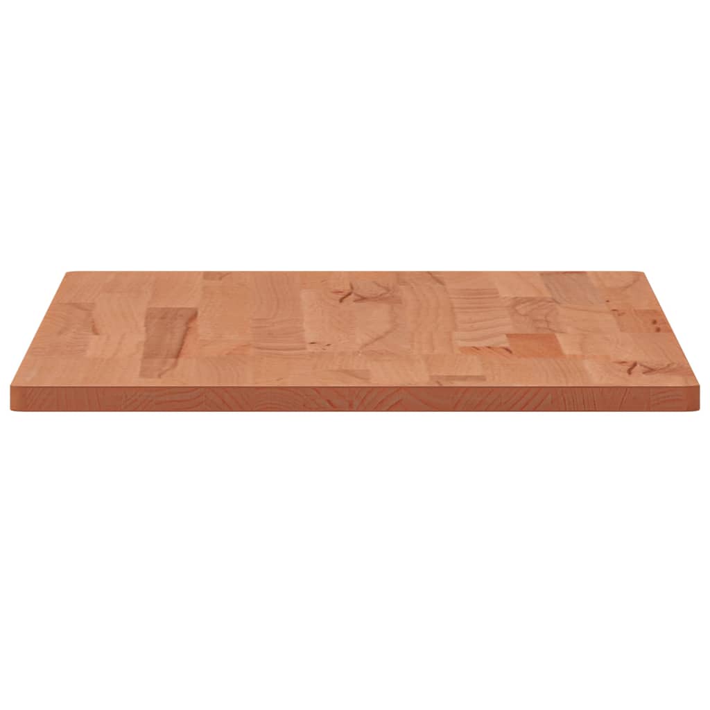 bordplade 100x50x1,5 cm rektangulær massivt bøgetræ