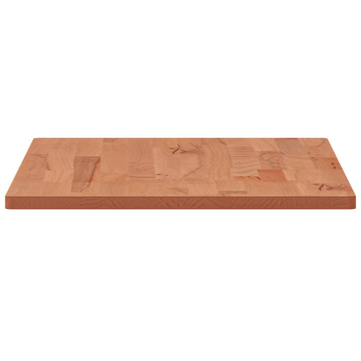 bordplade 100x50x1,5 cm rektangulær massivt bøgetræ