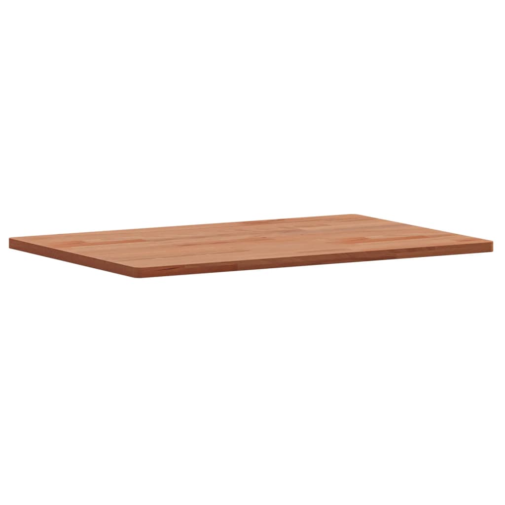bordplade 60x40x1,5 cm rektangulær massivt bøgetræ
