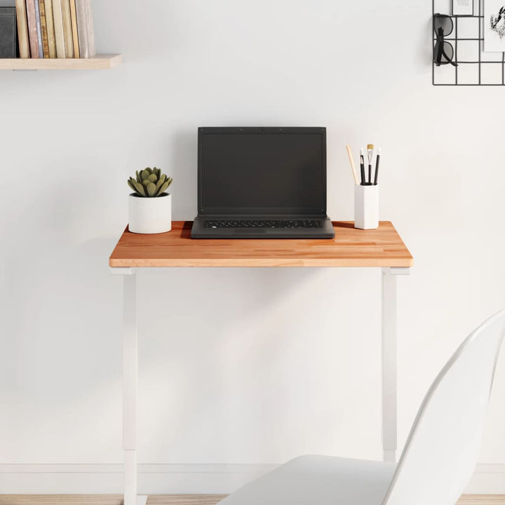 bordplade 60x40x1,5 cm rektangulær massivt bøgetræ