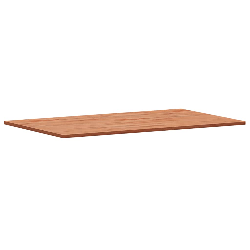 bordplade 100x60x1,5 cm rektangulær massivt bøgetræ