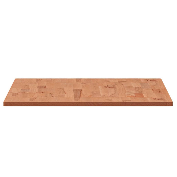 bordplade 100x60x1,5 cm rektangulær massivt bøgetræ