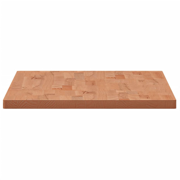bordplade 100x50x2,5 cm rektangulær massivt bøgetræ