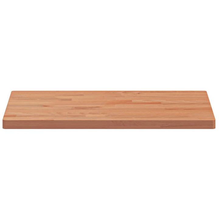 bordplade 60x40x2,5 cm rektangulær massivt bøgetræ