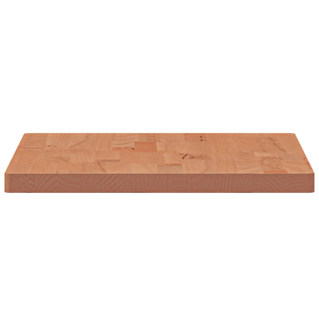 bordplade 60x40x2,5 cm rektangulær massivt bøgetræ