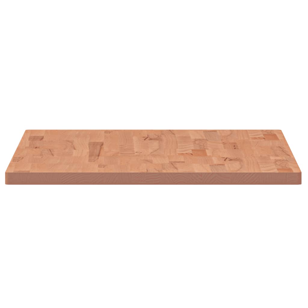 bordplade 100x60x2,5 cm rektangulær massivt bøgetræ